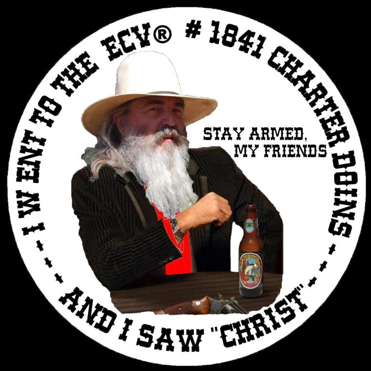 I WENT TO THE ECV # 1841 CHARTER DOINS... AND I SAW 'CHRIST' I WENT TO THE ECV # 1841 CHARTER DOINS... AND I SAW 'CHRIST'
