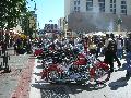 quite a few bikes on Virgina Street