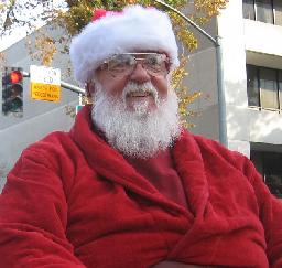 John A. Sutter 1841 supporting IOOF #2 in the Sanata Claus Parade - 10DEC11