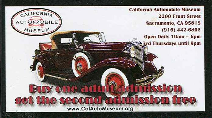 California Automobile Museum - 06OCT12... submitted by RuslH