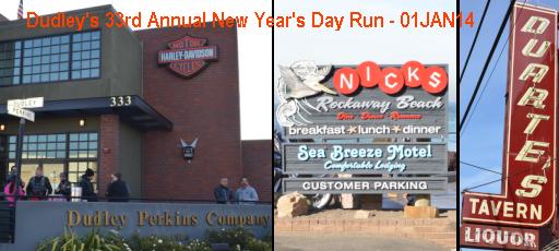 Dudley's 33rd Annual New Year's Day Run - 01JAN14