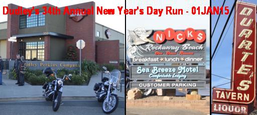 Dudley's 34th Annual New Year's Day Run - 01JAN15