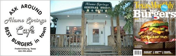 http://www.yelp.com/biz/alamo-springs-cafe-fredericksburg http://www.yelp.com/biz/alamo-springs-cafe-fredericksburg