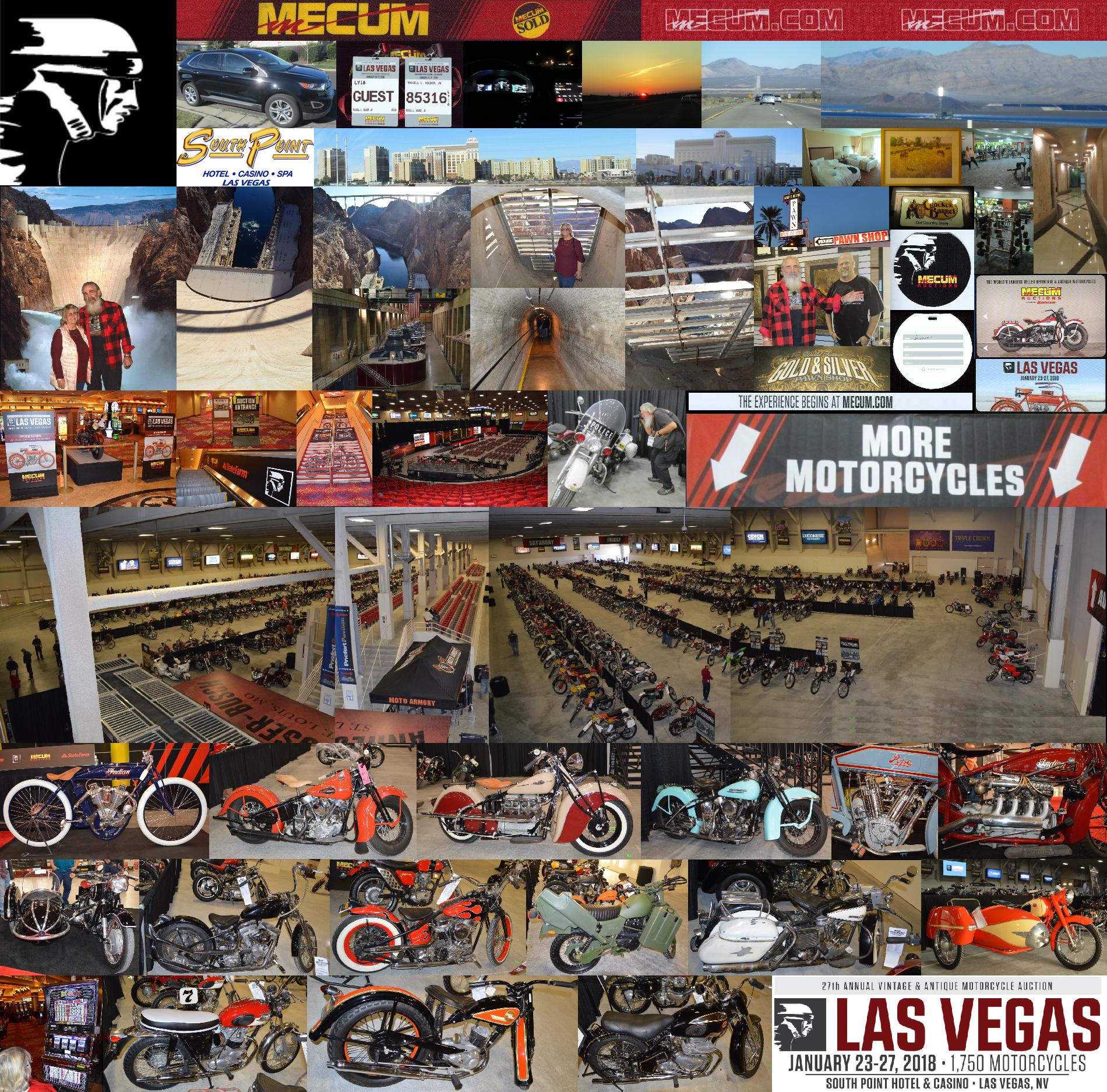Las Vegas Road Trip 19,...,30JAN18: 28th Annual Vintage and Antique Motorcycle Auction, Las Vegas - 23-27JAN18