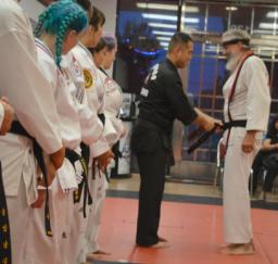 1st Degree Black Belt Test - May 29th 2019 - photograph by Russell Holder