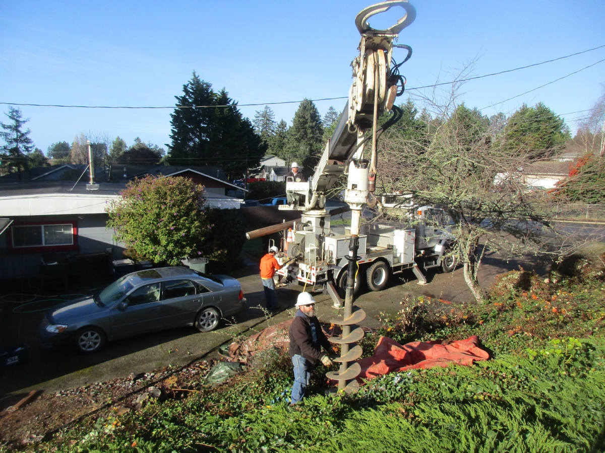 Utility Pole Installation - 14DEC20