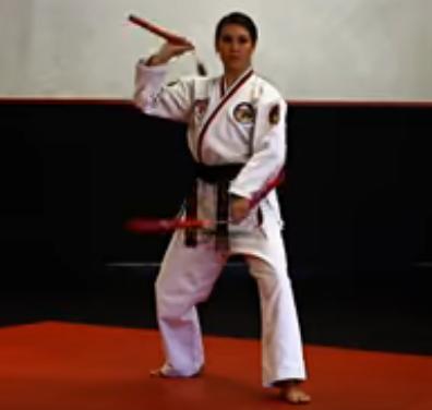 Double Ssahng Jeol Bong (nun-chuck) - ATA 2nd Degree Black Belt Form - August 2019