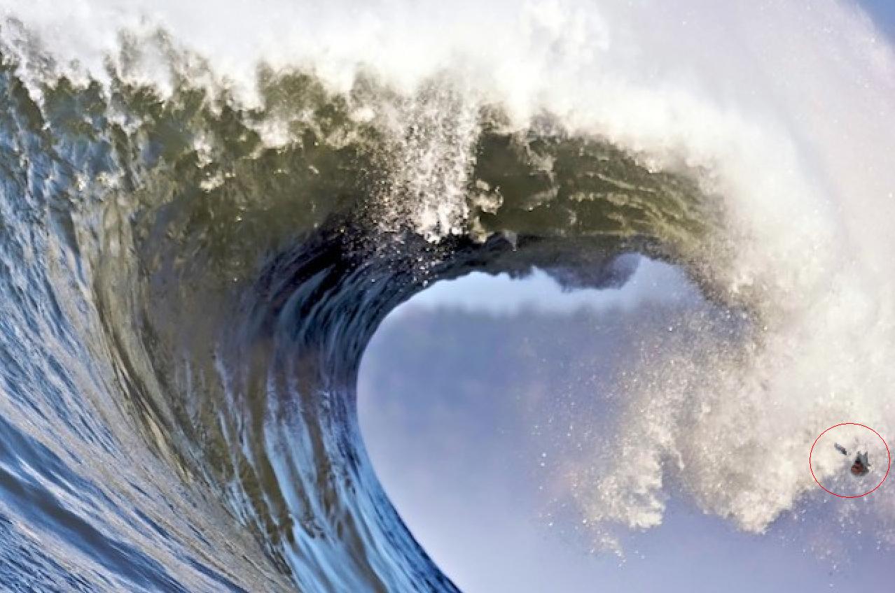 14FEB14: 2014 Maverick Invitational Surfing Contest, Half Moon Bay, CA