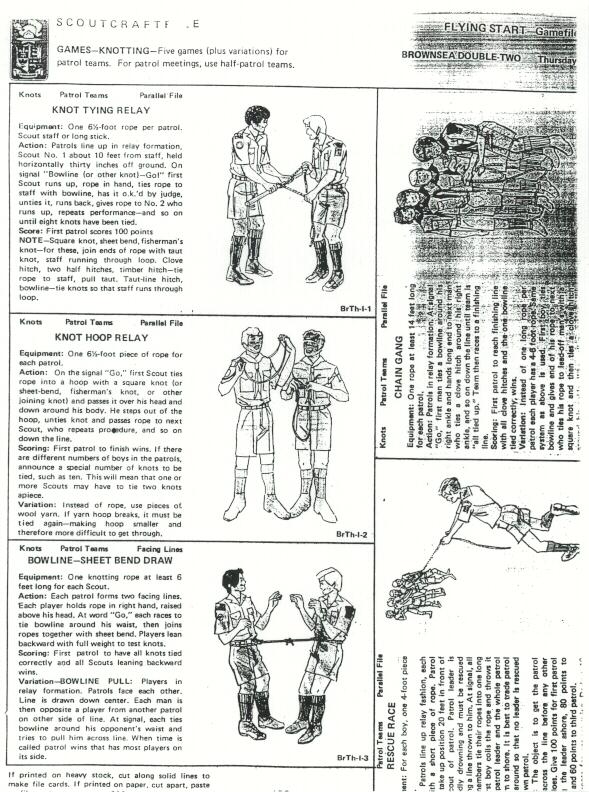 Knot Relays