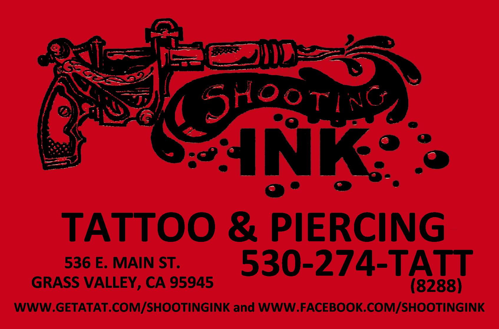 Shooting Ink Tattoo, Auburn CA