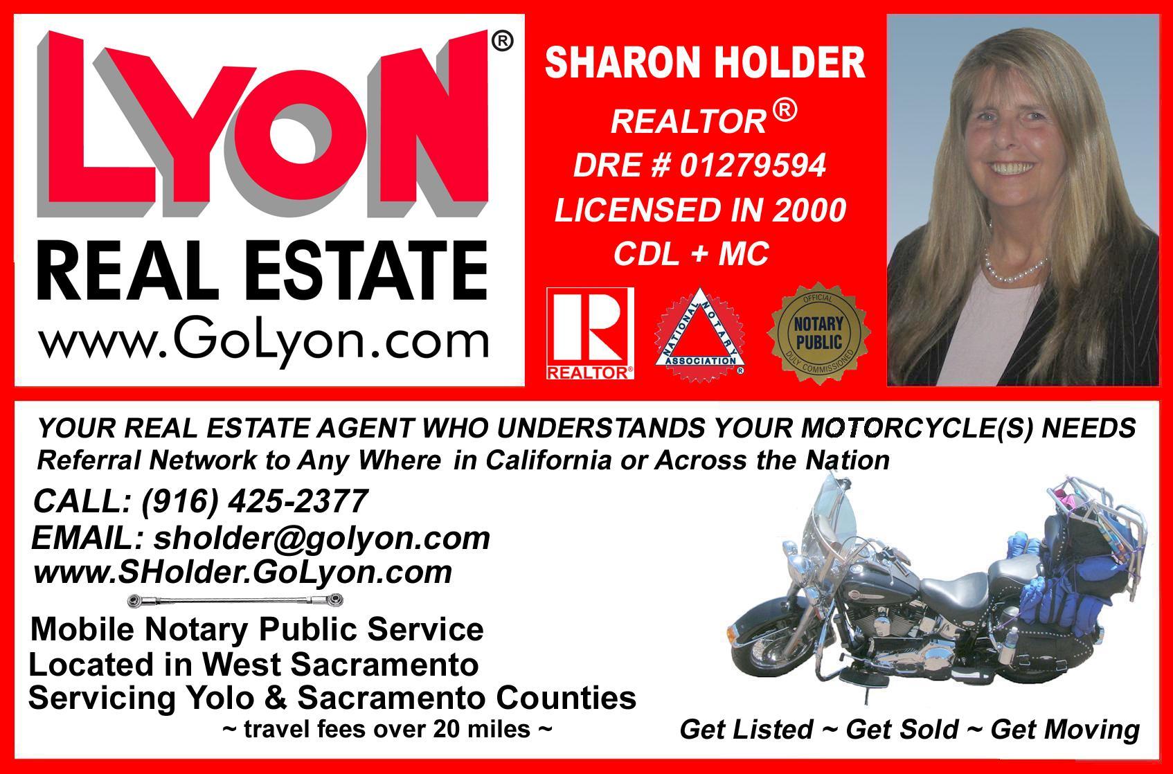 Sharon Holder, Realtor, Greater Sacramento Area