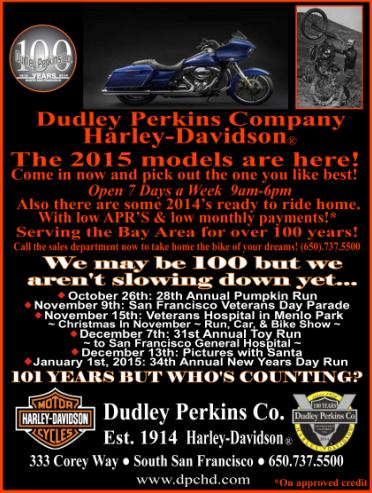 Dudley Perkins Company Harley-Davidson, South San Francisco