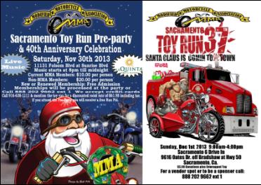 MMA 37th Annual Sacramento Toy Run