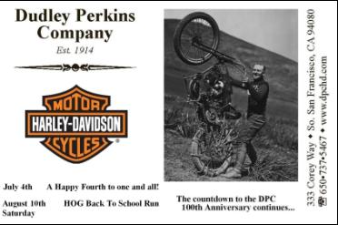 Dudley Perkins Company Harley-Davidson, South San Francisco, Ca