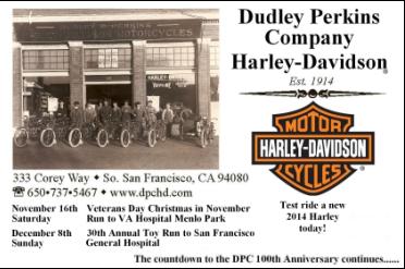 Dudley Perkins Company Harley-Davidson, South San Francisco