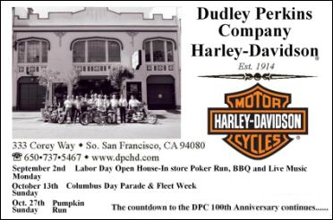 Dudley Perkins Company Harley-Davidson, South San Francisco