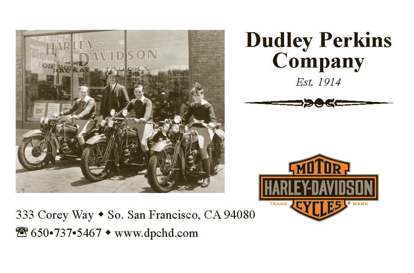 Dudley Perkins Harley-Davidson, Souath San Francisco, CA