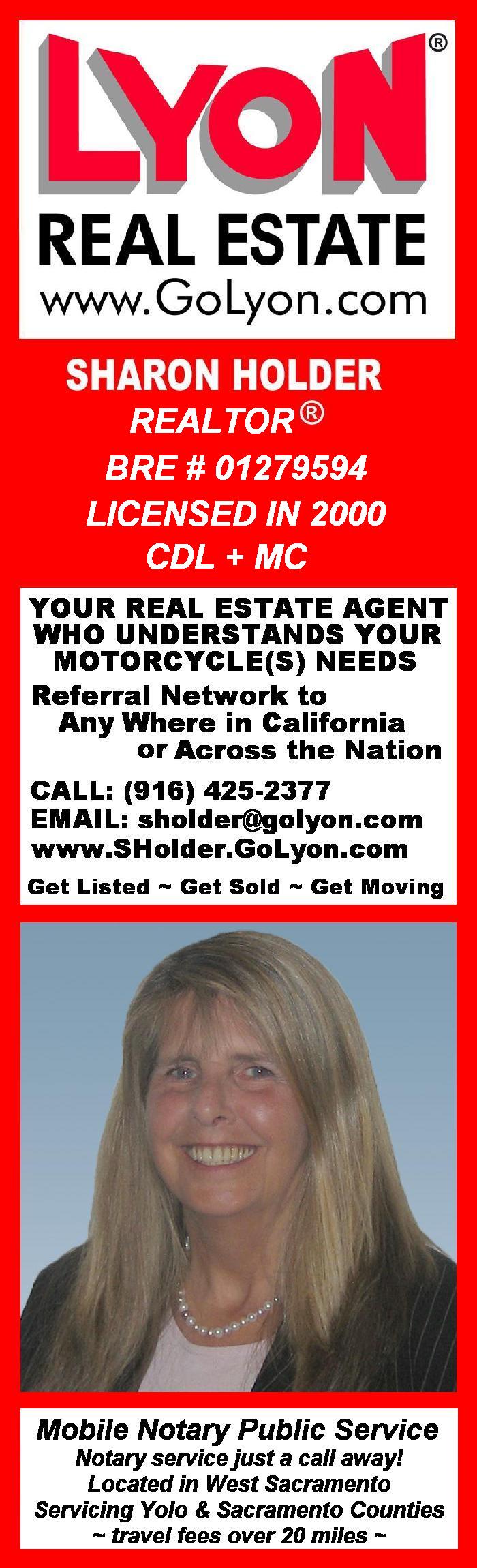 Sharon Holder, Mobile Notary Public Service, West Sacramento, Yolo and Sacramento counties