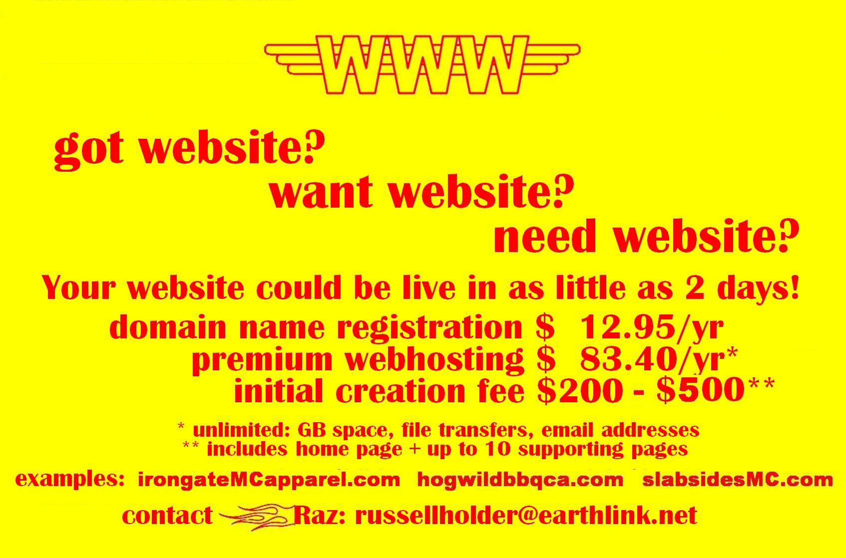 Websites by the Raz