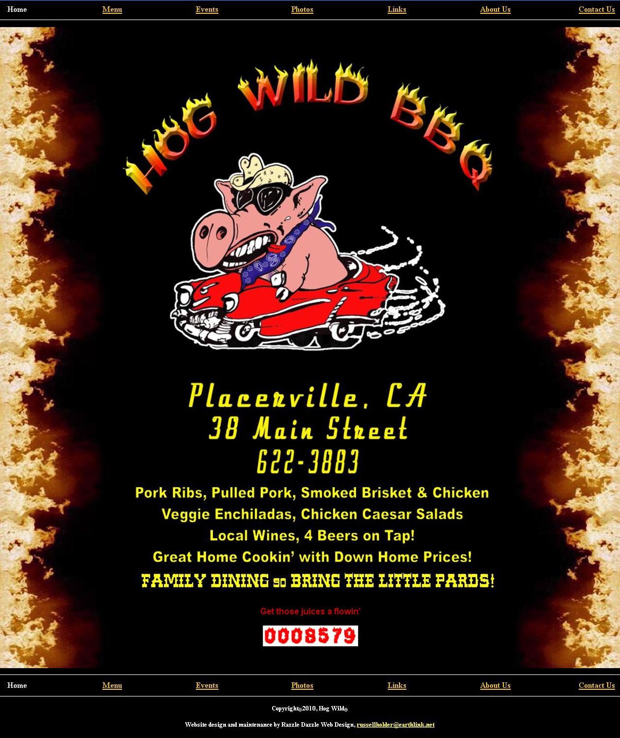 Hog Wild Bar-B-Q, Placerville